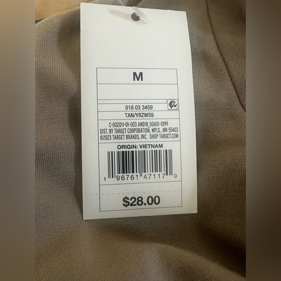 Tan Long Sleeve Dress - Picture 3 of 5